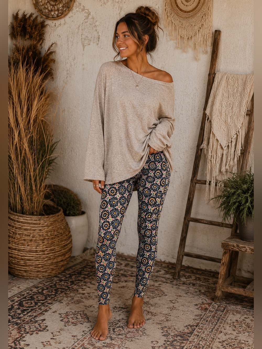 🔥 Lularoe Bright floral Leggings